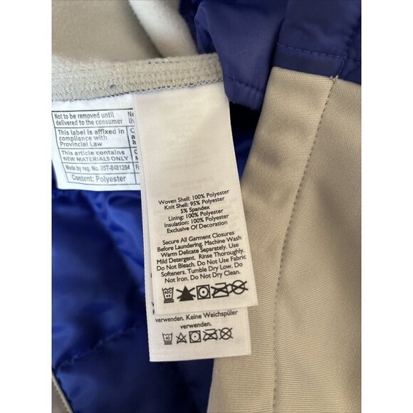 Eddie Bauer Quilted Zip Vest Women’s Blue‎ M Gorpcore Lightweight - Picture 6 of 6